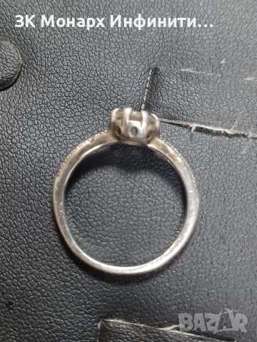 Сребърен Пръстен, снимка 3 - Пръстени - 52683974