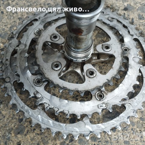 Шосеен курбел за велосипед колело Shimano ultegra fc 6503, снимка 4 - Части за велосипеди - 41775939