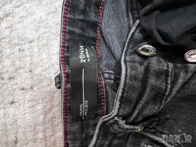 Сини дънки CROPP, снимка 4 - Дънки - 53392121