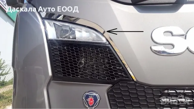 Комплект декорация за въздуховоди на Скания Scania S R NextGen 2017г.+