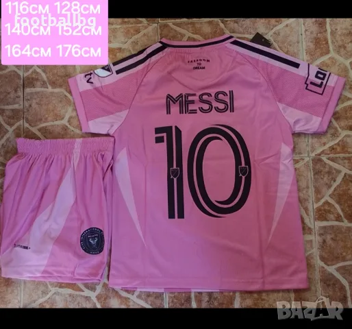MESSI 10 🩷⚽️ детско юношески футболни екипи INTER MIAMI 🩷⚽️ НОВО сезон 2026-27 година , снимка 9 - Футбол - 21009589