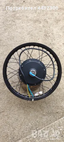 капла 19 *1,8 с мотор QS205 3,5 Т номинал3000W эа електрическо колело, снимка 2 - Велосипеди - 50407144