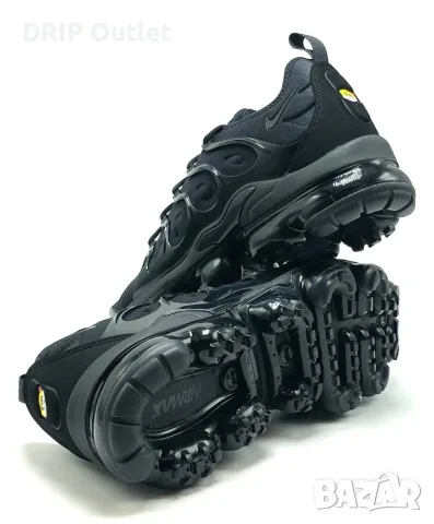 !НОВИ! Nike Air Vapormax Plus 'VM' | Triple Black | + КУТИЯ, снимка 6 - Маратонки - 54168046