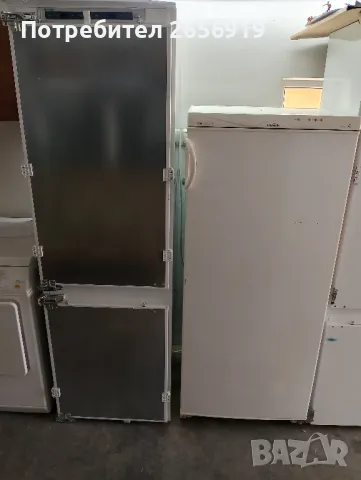Хладилник с фризер AEG, снимка 6 - Хладилници - 48425216