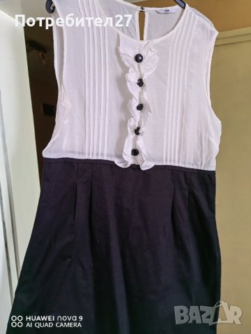 L/XL Елегантна рокля H&M, снимка 3 - Рокли - 39890972