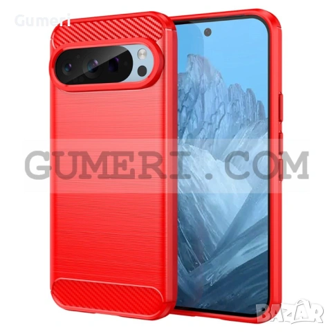 Гръб "Карбон Шарк" за Google Pixel 9, снимка 3 - Калъфи, кейсове - 53260646