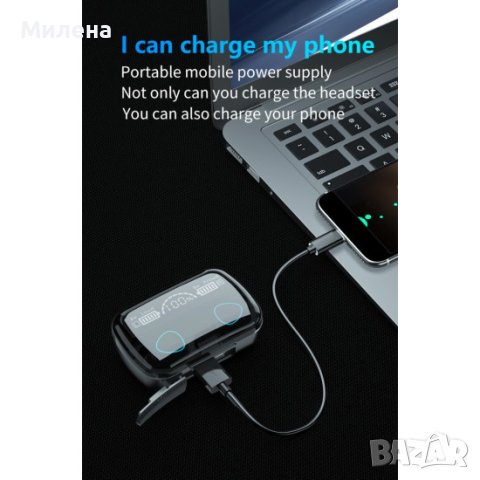 Z327 Безжични слушалки M10, снимка 8 - Bluetooth слушалки - 40746343