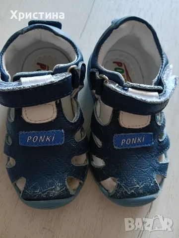 детски сандали ponki, снимка 2 - Бебешки обувки - 56115714