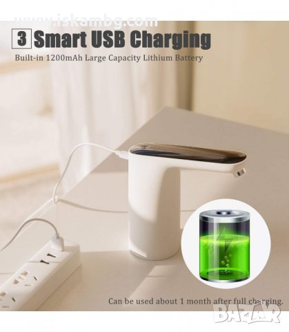 АВТОМАТИЧНА ПОМПА ЗА ГАЛОН БУТИЛКИ - МОДЕЛ 2 - код 1599, снимка 10 - Други стоки за дома - 33992553