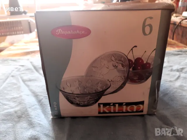 Нови стъклени купички комплект /6 бр./, снимка 2 - Сервизи - 49124784