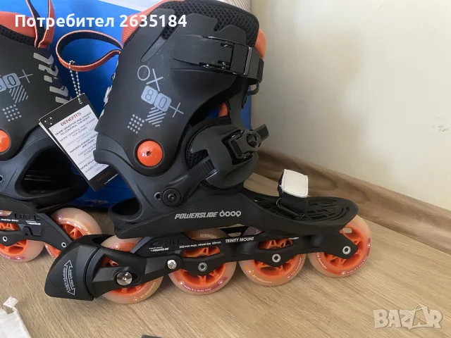 Професионални ролери Powerslide Doop Orange Sunset 80 (EU 36-43), снимка 2 - Ролери, кънки - 56058207