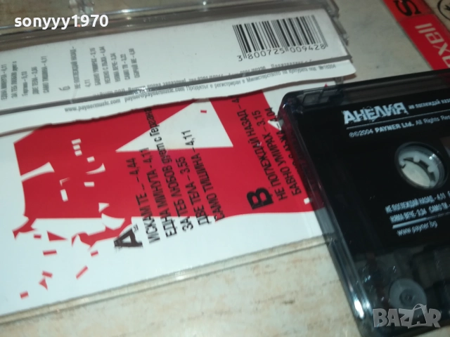 АНЕЛИЯ-ОРИГИНАЛНА КАСЕТА 2008251722, снимка 9 - Аудио касети - 51432230