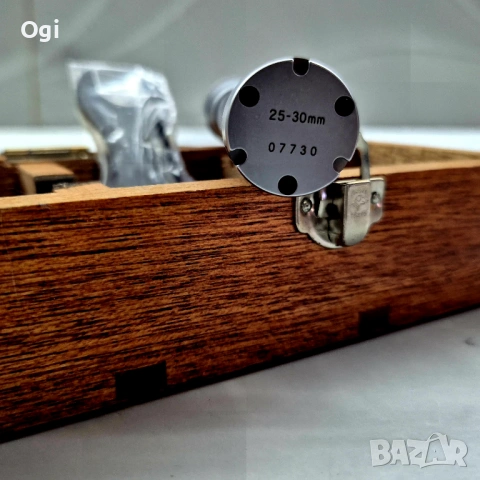 Микрометър вътромер триточков MITUTOYO , снимка 6 - Други инструменти - 53474765