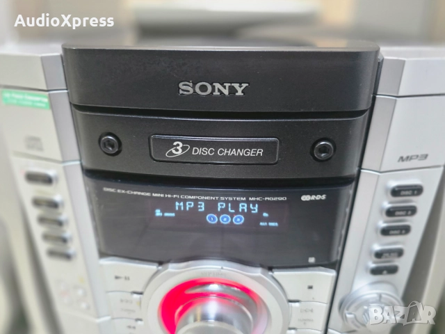 🔊 SONY MHC-RG290 – комплект с колони SS-RX707 🔊, снимка 5 - Ресийвъри, усилватели, смесителни пултове - 52943291