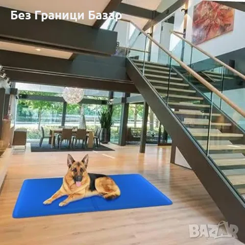 Нова Охлаждаща подложка за домашни любимци 50x65cm - Устойчива и водоустойчива, снимка 7 - За кучета - 47634456