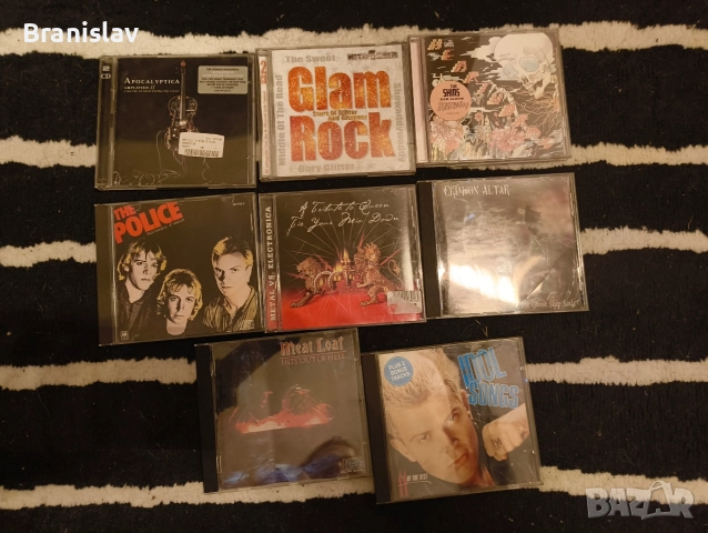 Оригинални рок и метъл дискове 