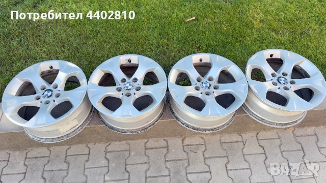 Оригинални Лети джанти BMW 17”, 7,50 x 17,00 ET 34 Kontur: