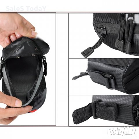 Чанта за колело, чанта за под седалката, органайзер, несесер, багажник, снимка 4 - Аксесоари за велосипеди - 35673282