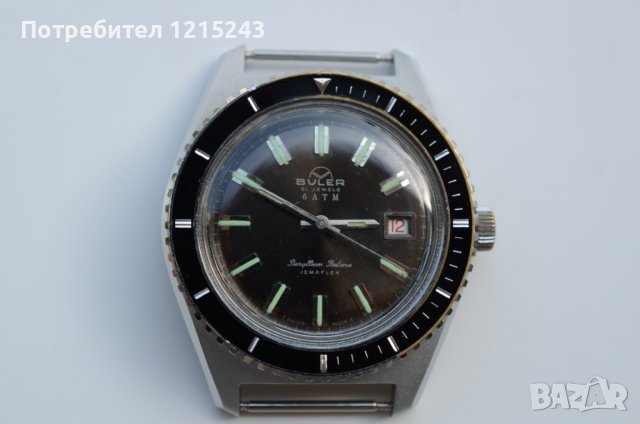 Buler Vintage часовник редкаж, снимка 1 - Мъжки - 39997082