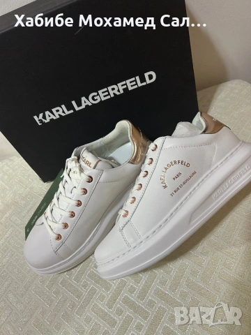 Нови - Karl Lagerfeld - 39номер , снимка 3 - Маратонки - 53739705