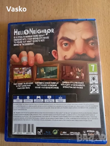 Hello Neighbor Ps4, снимка 2 - Игри за PlayStation - 52673260