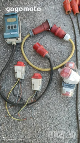 Кабел, удължител, преход, редукция, евро букса 5 PIN, 32A, 380V, снимка 13 - Други машини и части - 55965908