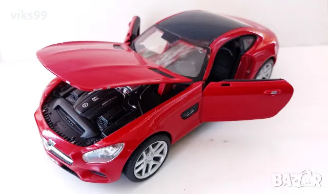 Mercedes Benz AMG GT MAISTO 31134 - 1:24, снимка 2 - Колекции - 49234677