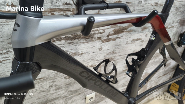 Карбонова аеро шосейна рамка Cipollini RB1K The One Rim | M, снимка 13 - Части за велосипеди - 53028468