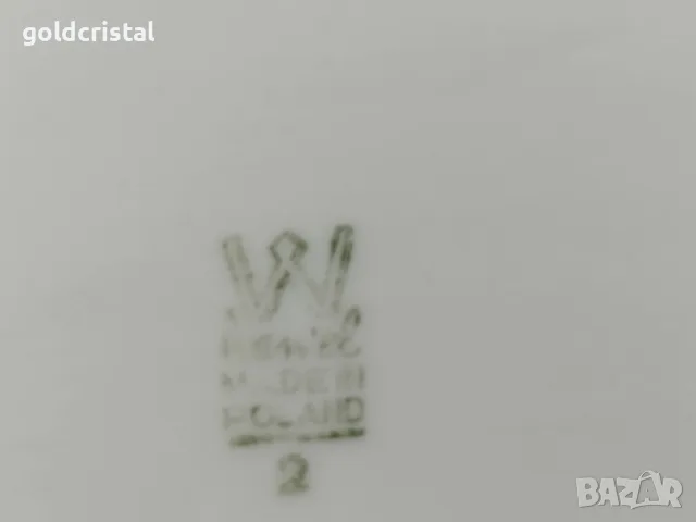 Стар полски порцелан плато , снимка 7 - Антикварни и старинни предмети - 43453234