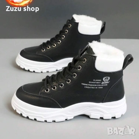 Дамски ежедневни зимни обувки, снимка 3 - Дамски боти - 53056019