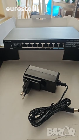 BrosTrend 8-портов 2.5G Ethernet мултигигабитов неуправляем мрежов комутатор, 2.5Gb поддържащ , снимка 6 - Мрежови адаптери - 51291371