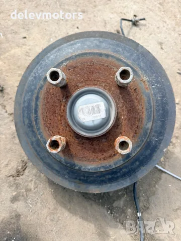 9688189980 шенкел с главина барабан заден ляв от Citroen C-Elysee 1.2i Vti PureTech