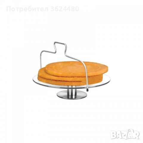 Прибор за разрязване на блатове за торти Прибор за разрязване на блатове за торти Прибор за разрязва, снимка 2 - Прибори за хранене, готвене и сервиране - 39935223