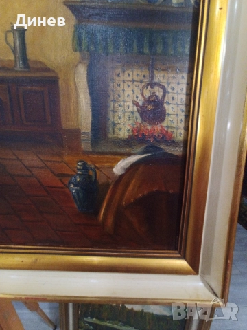 стара маслена картина, снимка 5 - Картини - 52146946