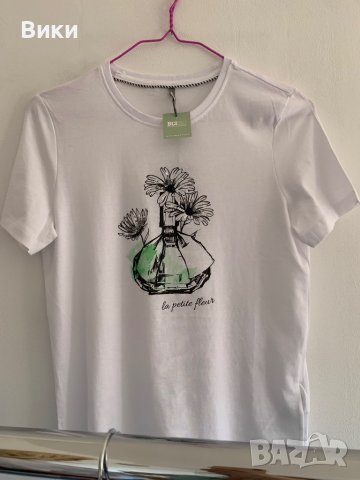 Бяла тениска Only 