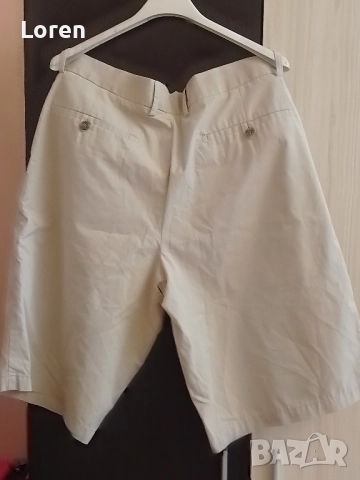 Ново!*Luxury*Мъжки къси кремави панталони , снимка 10 - Панталони - 52637477