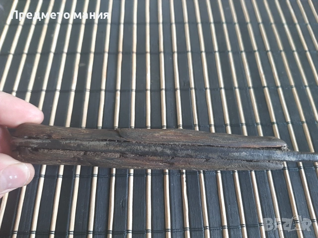 Старинен нож ръчна изработка  , снимка 4 - Ножове - 53139865