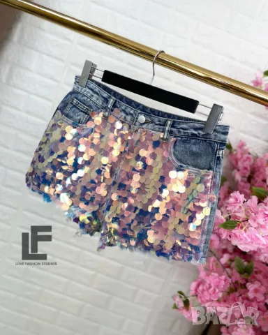 Къси Дънки LFS Shine 8429 , снимка 2 - Къси панталони и бермуди - 50435555