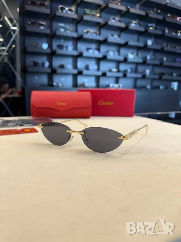 очила с черен обикновен калъф cartier , снимка 10 - Слънчеви и диоптрични очила - 51267034