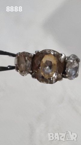 Vintage сребърен пръстен 925 , снимка 3 - Пръстени - 44217316