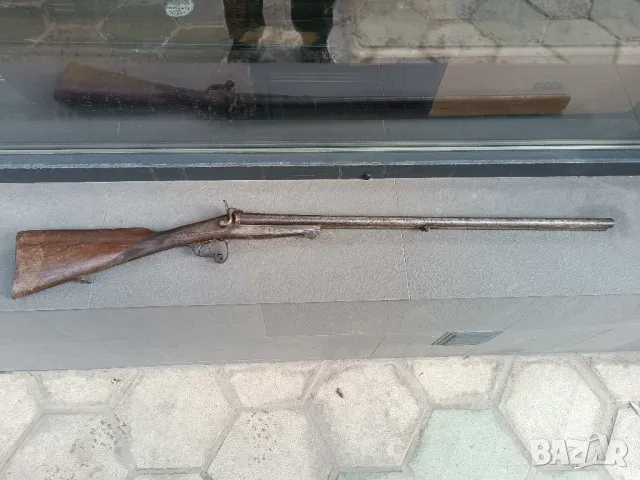 Щифтова пушка двуцевка 