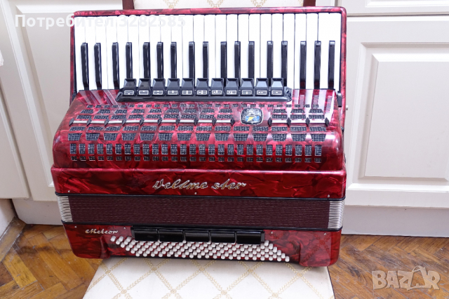 Акордеон Велтмайстер Метеор 120 баса, снимка 2 - Акордеони - 36119993