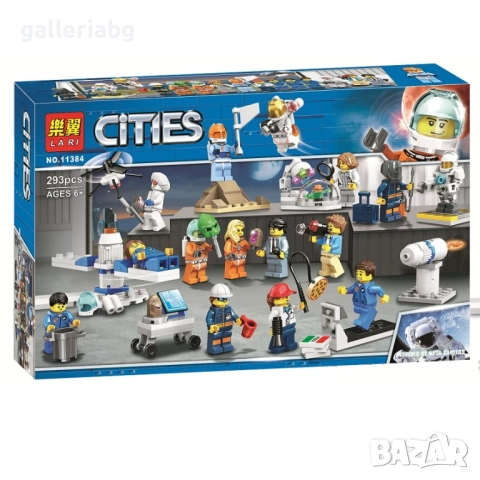 🚀 Конструктор Cities Space Research – Космическа лаборатория (293 части) 🌌