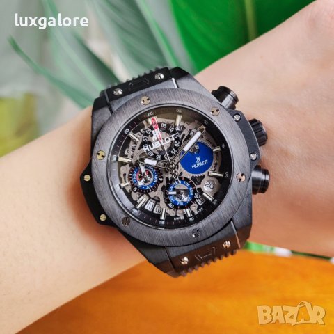 Мъжки часовник Hublot Big Bang Unico Calendar с кварцов механизъм, снимка 2 - Мъжки - 41735374
