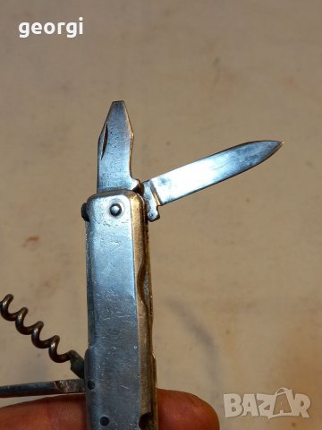 Стар алуминиев комбиниран нож , снимка 8 - Колекции - 38977635