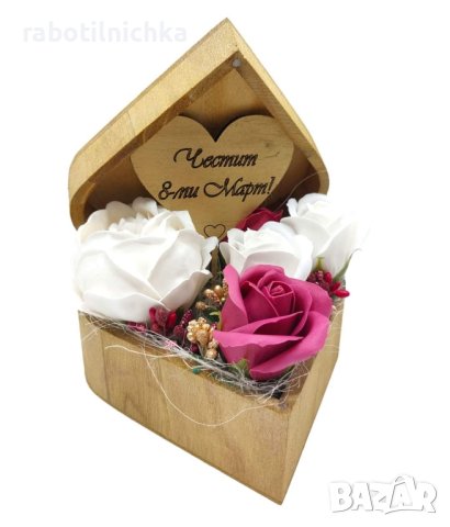 Сапунени цветя за 8-ми Март НЗЛИЧНИ!, снимка 4 - Подаръци за жени - 44471781