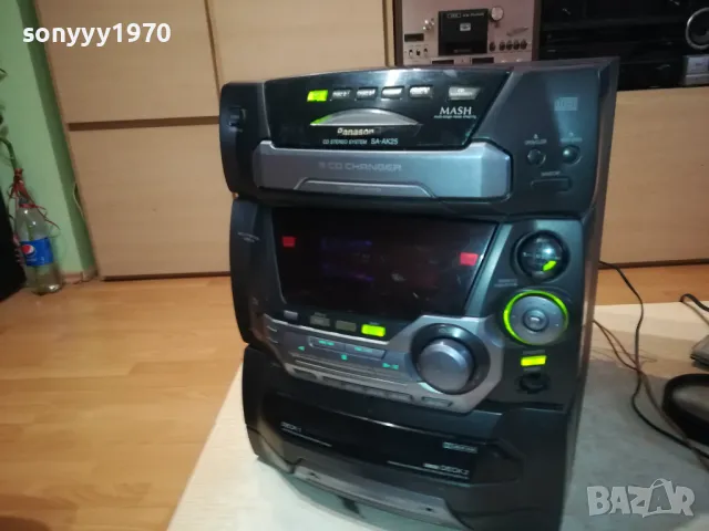 PANASONIC SA-AK25 CD DECK TUNER AMPLI 1311241717LNWCR, снимка 5 - Аудиосистеми - 47956923