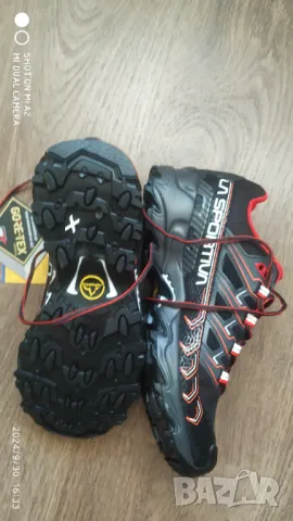 La Sportiva Ultra Raptor 2 Gtx W Black/Cherry Tomato , снимка 9 - Маратонки - 47409214
