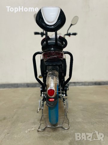  Електрически Скутер-Велосипед EBZ16 500W - Silver , снимка 8 - Мотоциклети и мототехника - 41941523