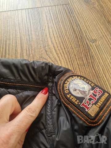 Страхотно мъжко пухено яке PARAJUMPERS размер L , снимка 14 - Якета - 52658561